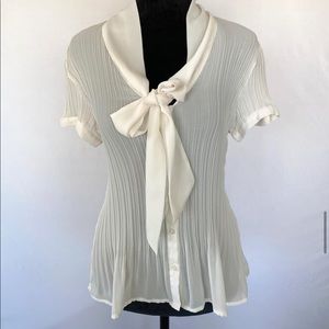 The most beautiful pleated sailing blouse